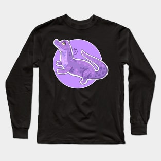 Purple crocodile Long Sleeve T-Shirt